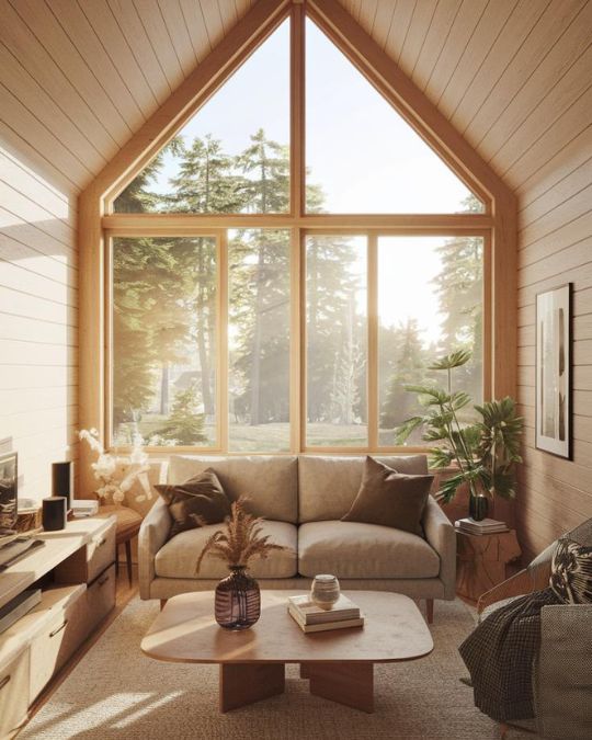 Sunlit Serenity-Mastering the Art of Small Space Design in a Cozy Sunroom
