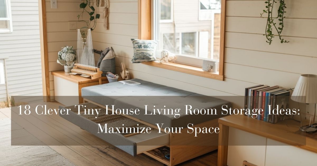 18 Clever Tiny House Living Room Storage Ideas_ Maximize Your Space
