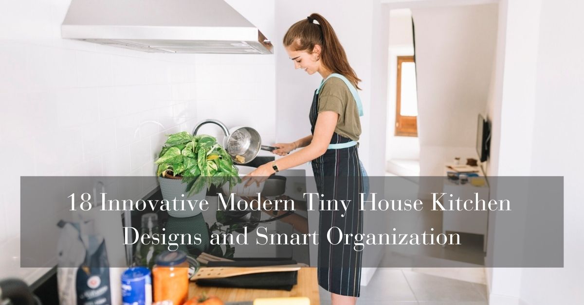 18 Innovative Modern Tiny House Kitchen Designs and Smart Organization