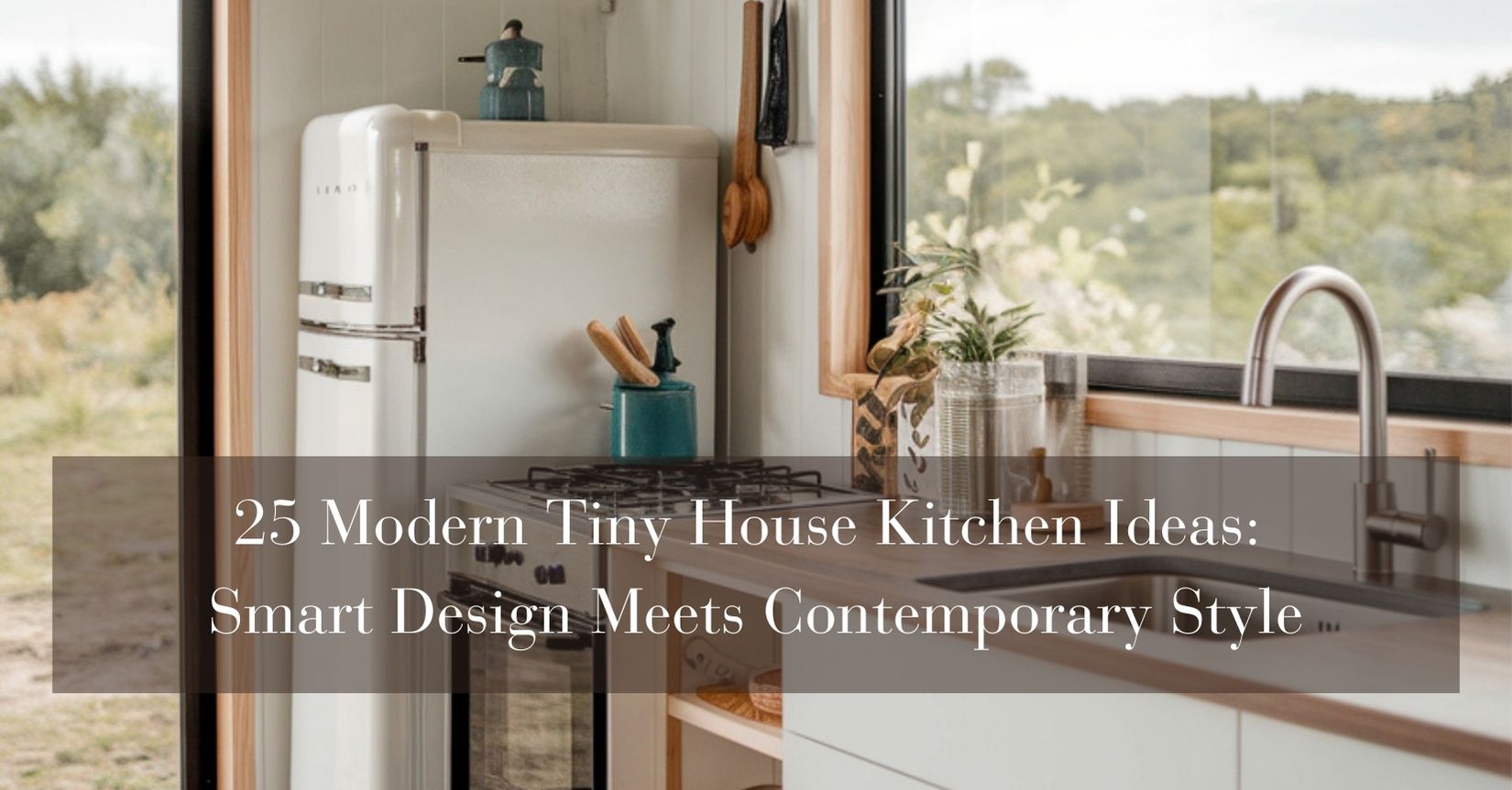 25 Modern Tiny House Kitchen Ideas Smart Design Meets Contemporary Style