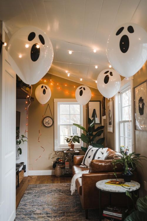 Floating Ghost Lights Halloween Decorations Indoor for Your Tiny House Living Room