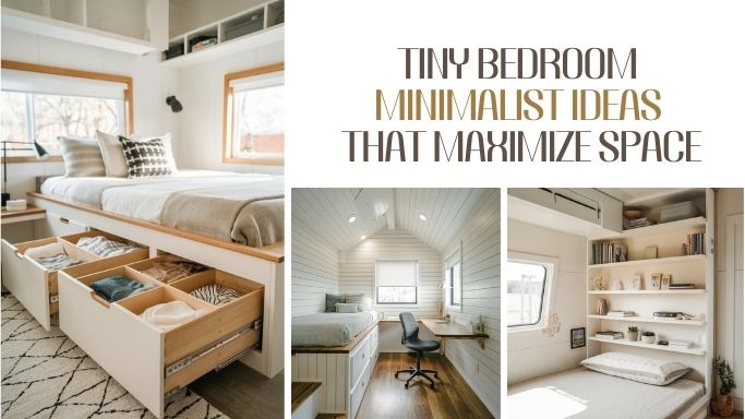 20 Brilliant Tiny House Bedroom Minimalist Ideas That Maximize Space