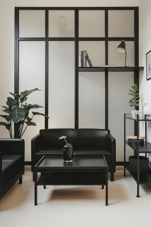 Modern Black Room Divider Modern Black Tiny Living Rooms You Can’t Miss