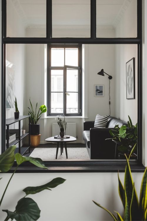 Modern Black Window Frames Modern Black Tiny Living Rooms You Can’t Miss