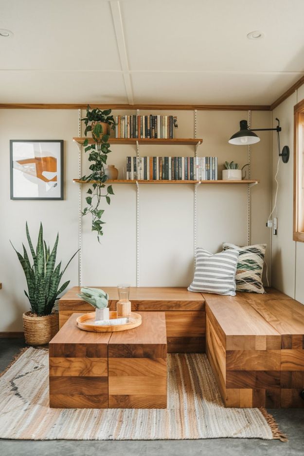 Modular Seating Options Genius Modern Tiny House Living Room Ideas