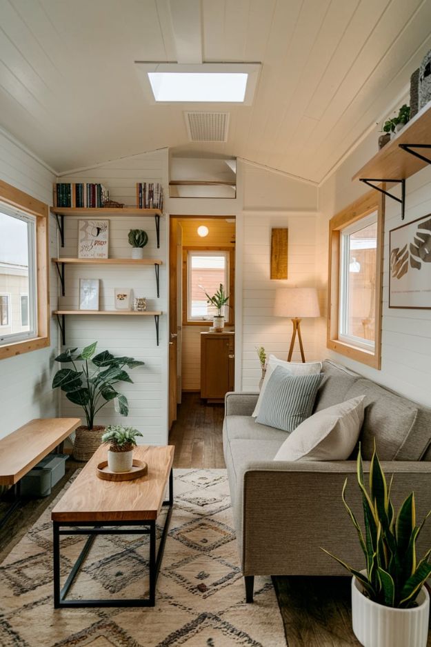 Space-Defining Area Rugs Genius Modern Tiny House Living Room Ideas