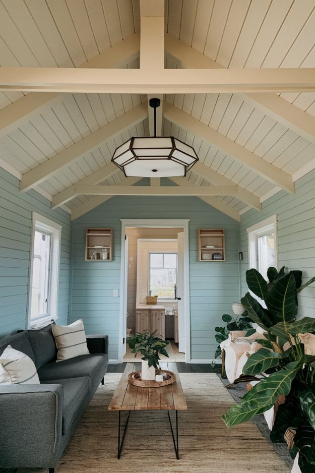 Statement Ceiling Designs Genius Modern Tiny House Living Room Ideas