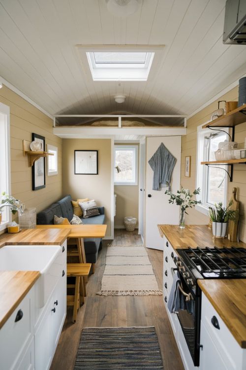 Convertible Sofa Bed Furniture Ideas for Tiny House Kitchen and Living Room Duos