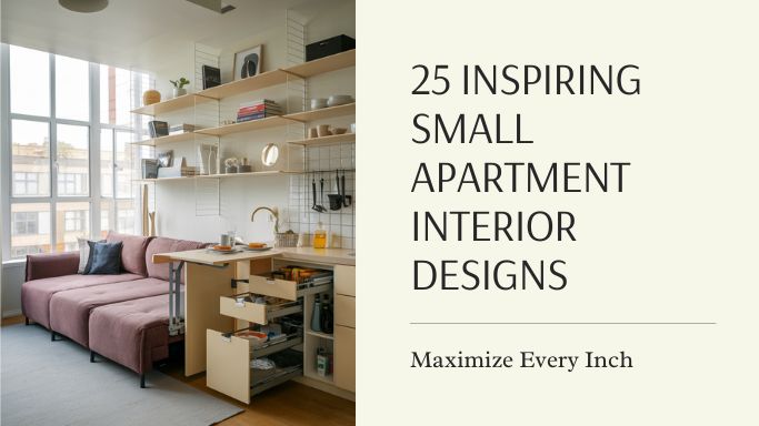 25 Inspiring Small Apartment Interior Designs Maximize Every Inch
