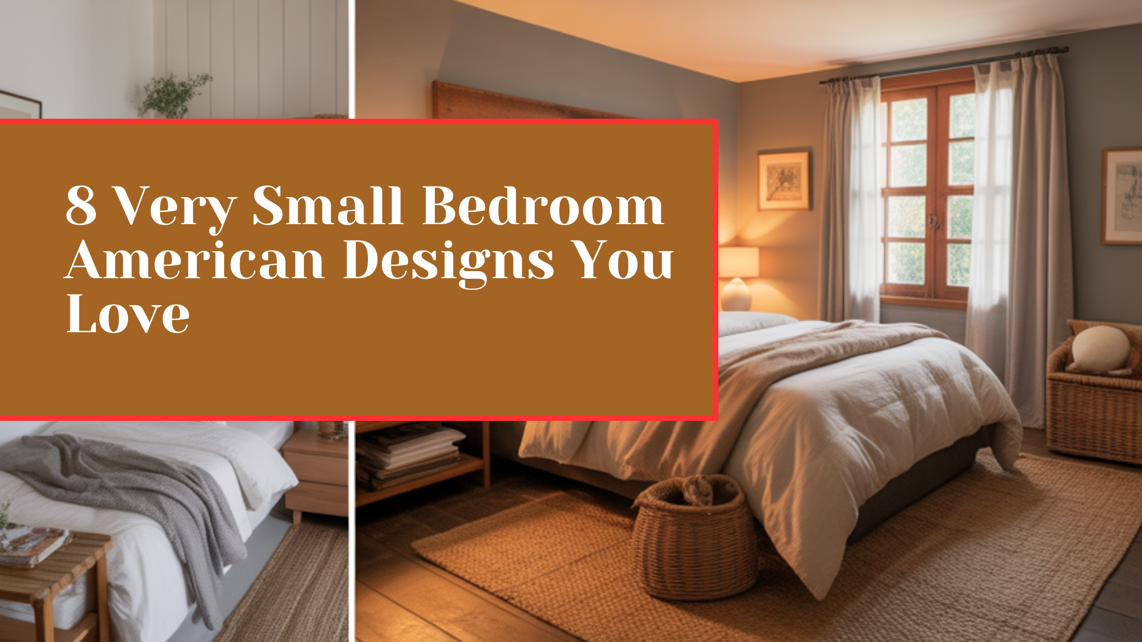 8 Very Small Bedroom American Designs You Love
