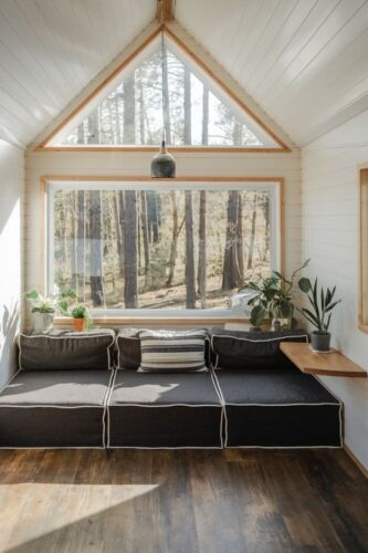 20 Clever Ideas for Your Tiny House Elevated Living Room Modular Sofa for Customizable Comfort