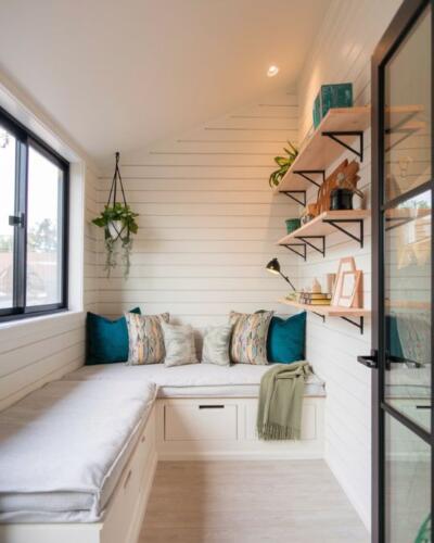 Bohemian Bliss A Charming Tiny Home Reading Nook