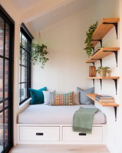 Soothing Nature-Inspired Nook Tiny Living Room